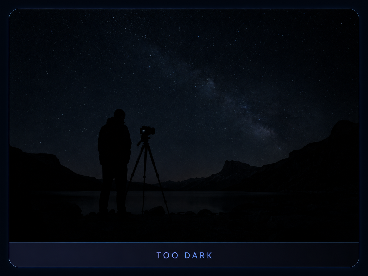 Too dark example