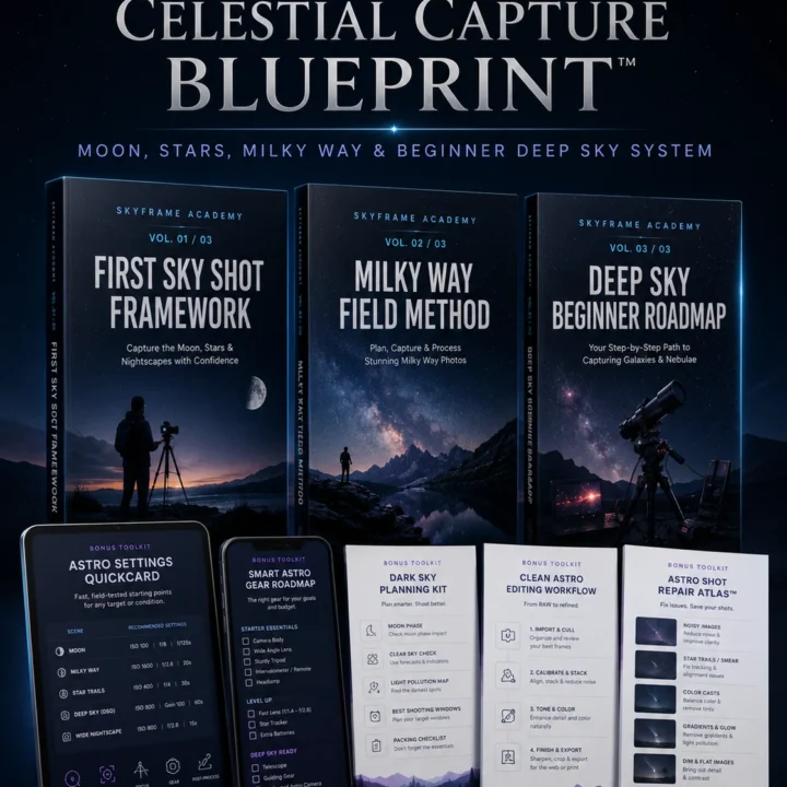 SkyFrame Celestial Capture Blueprint product bundle